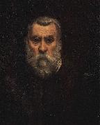 Jacopo Tintoretto Self-portrait oil painting reproduction